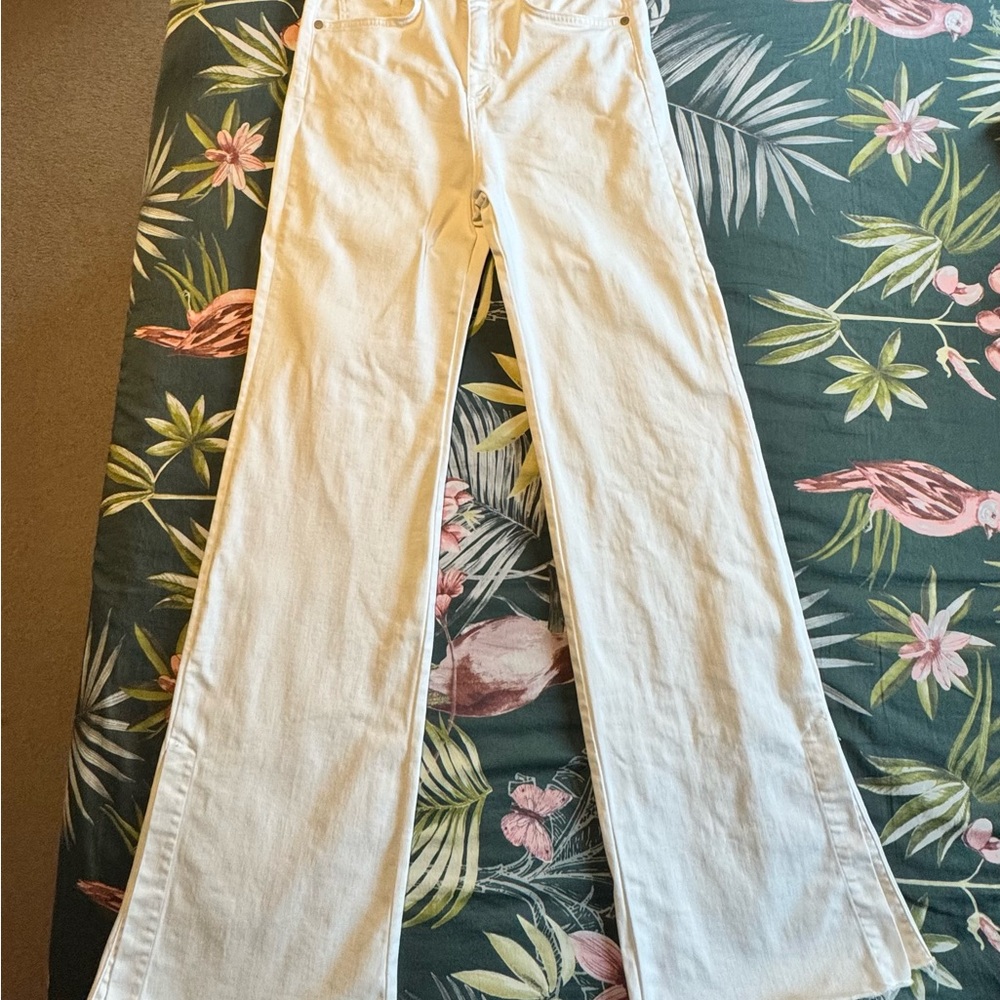 Ramy Brook White Flare Jeans